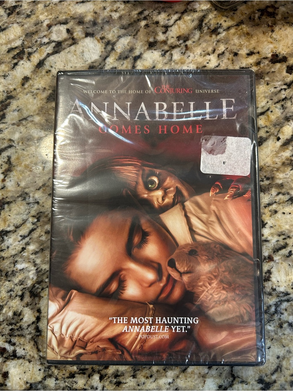 ANNABELLE COMES HOME (DVD) - Horror Movie - Black/Red Cover